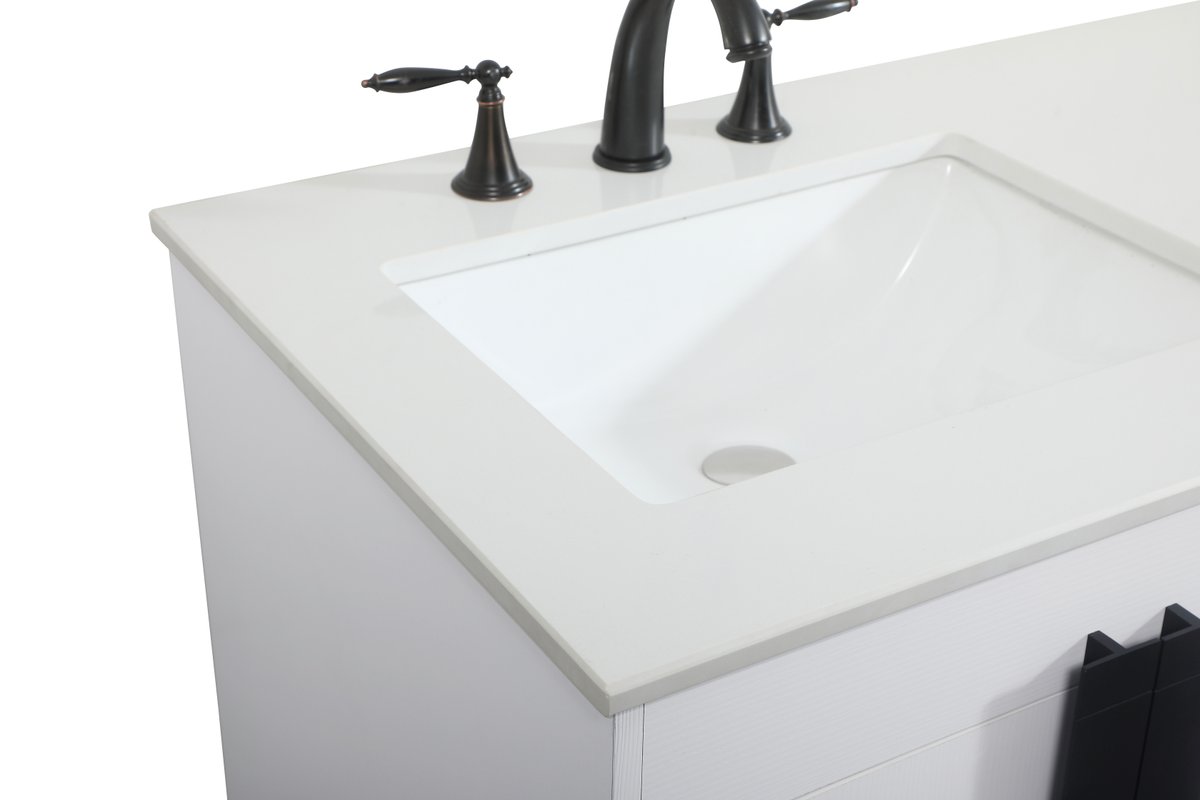 Eugene 60" Double Bathroom Vanity Set