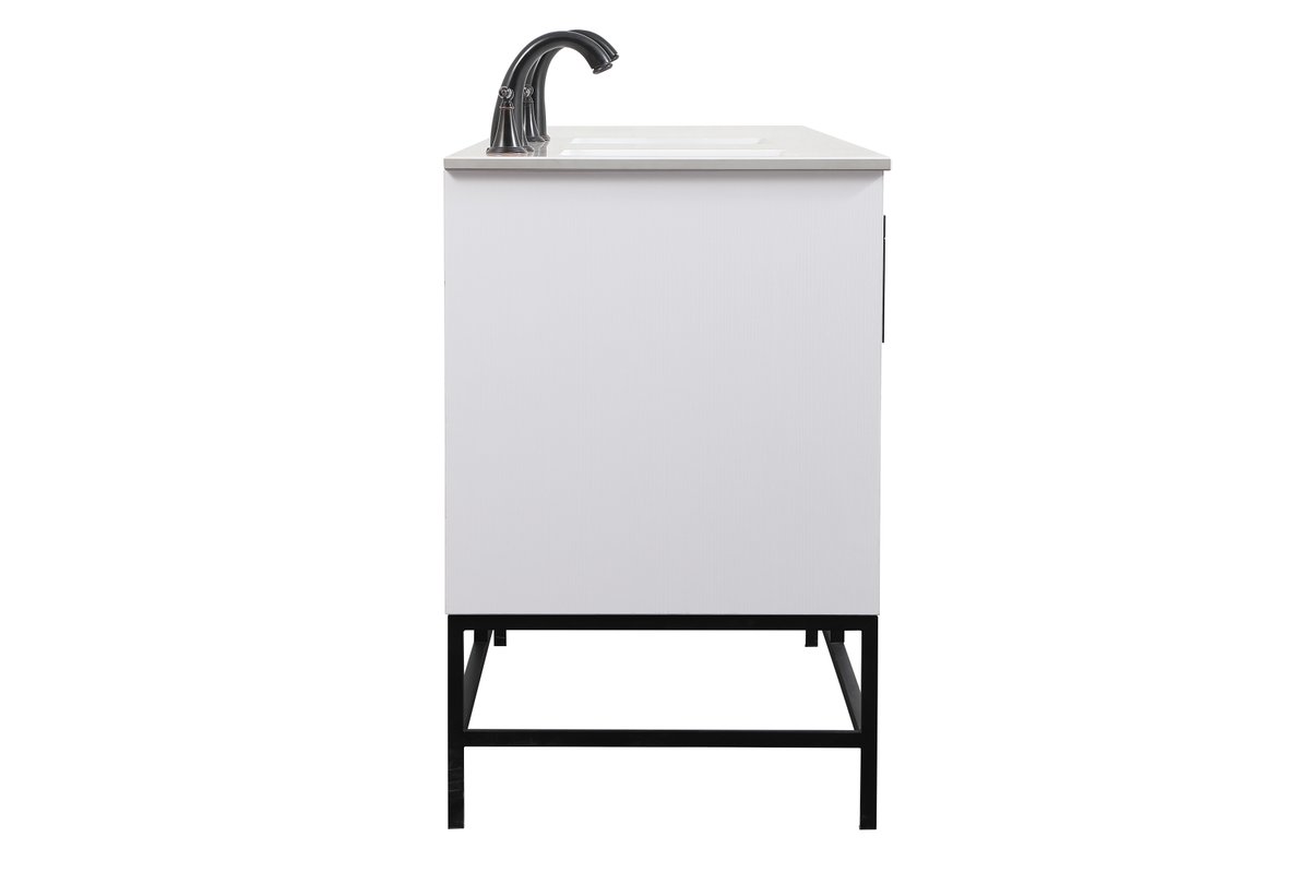 Eugene 60" Double Bathroom Vanity Set