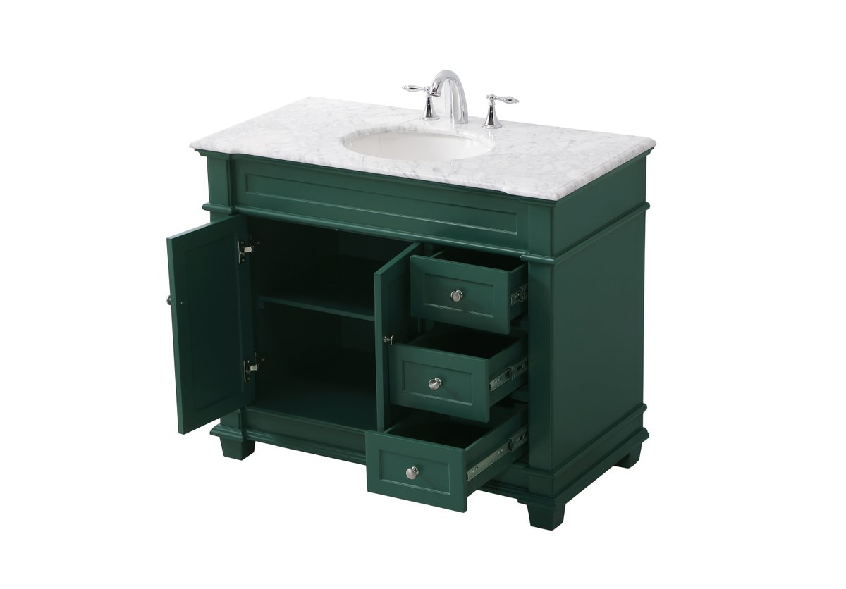 Wesley 42" Single Bathroom Vanity Set