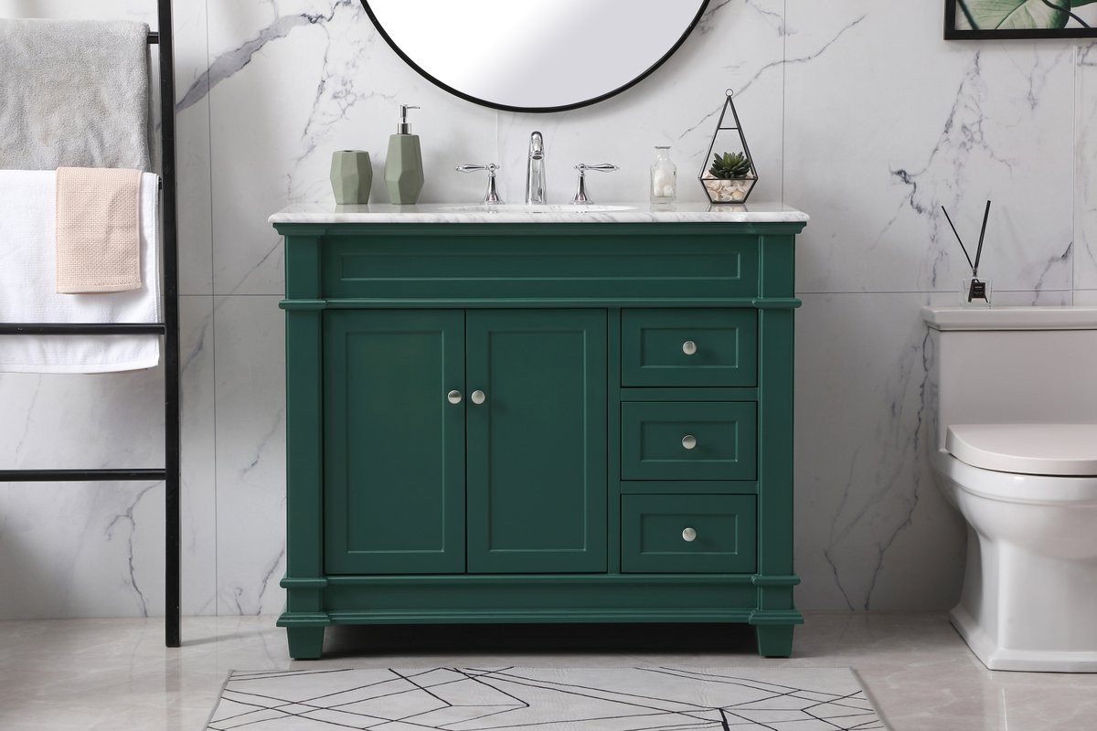 Wesley 42" Single Bathroom Vanity Set