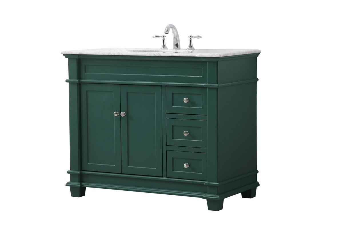 Wesley 42" Single Bathroom Vanity Set