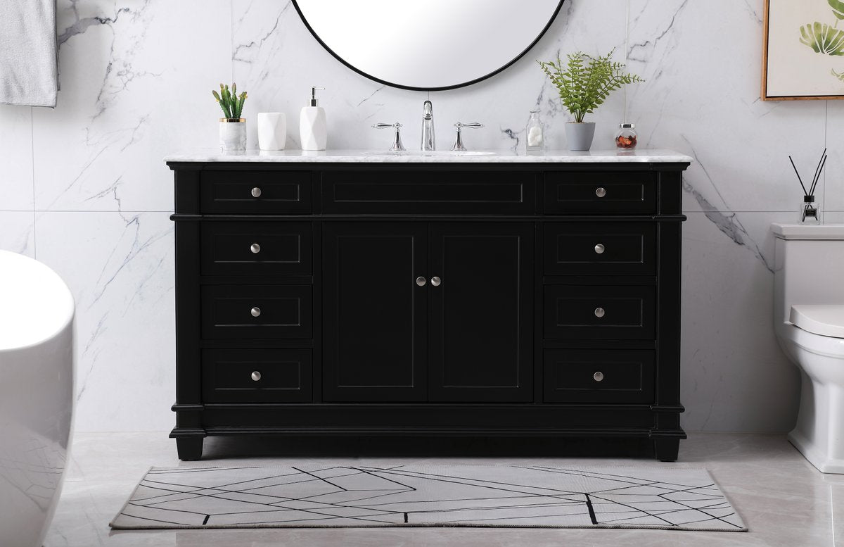 Wesley 60" Single Bathroom Vanity Set