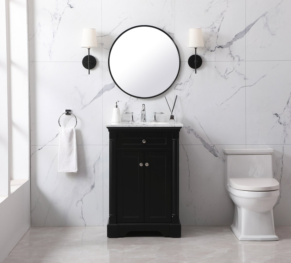 Clarence 24" Single Bathroom Vanity Set