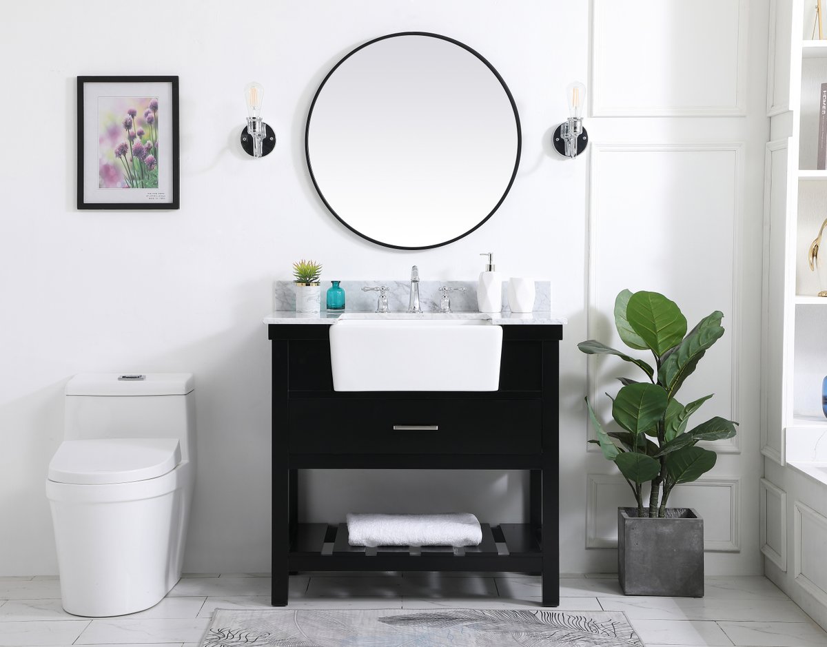 Clement 36" Single Bathroom Vanity Set
