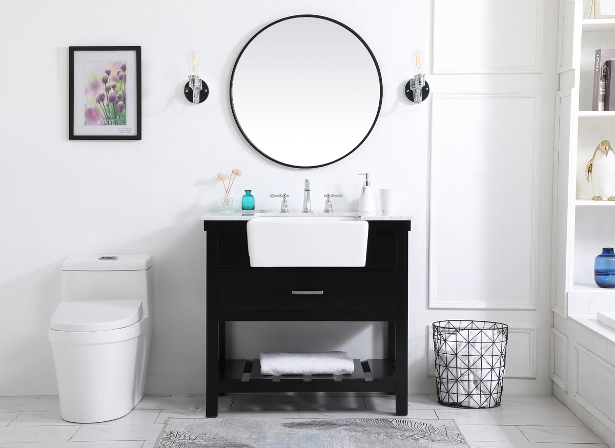 Clement 36" Single Bathroom Vanity Set