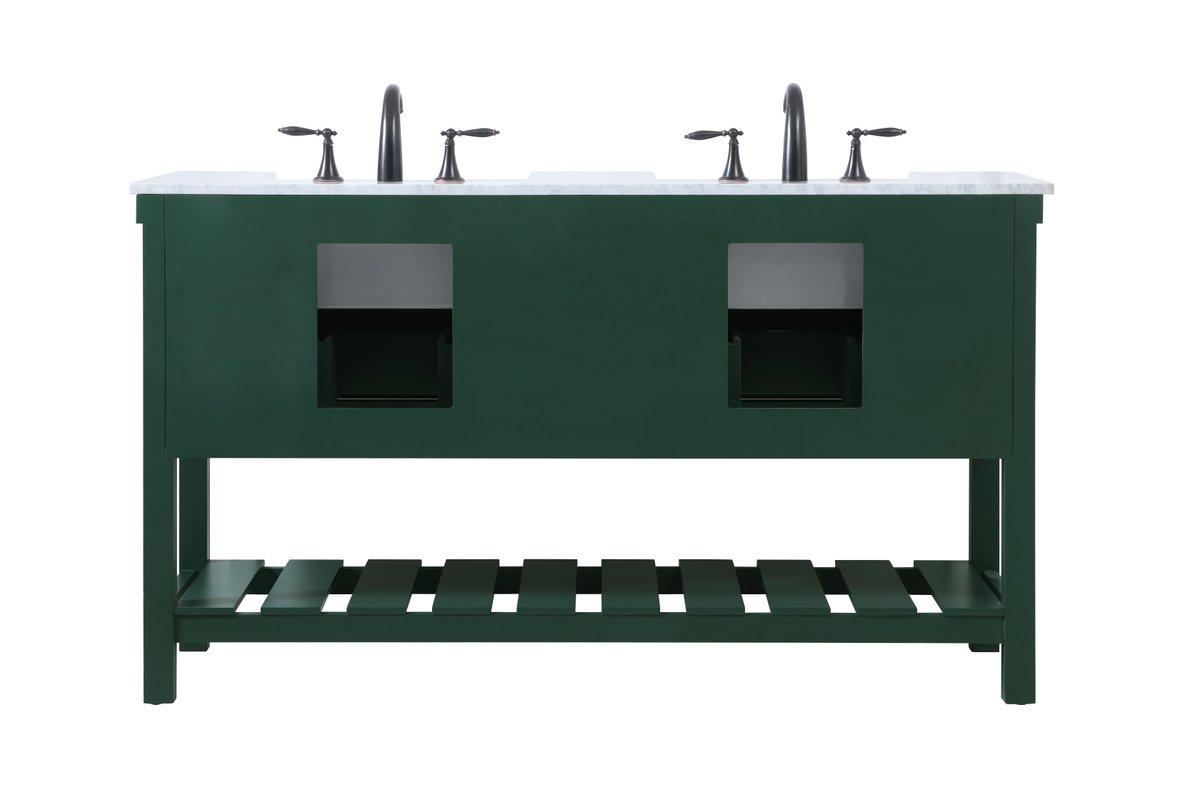 Clement 60" Double Bathroom Vanity Set