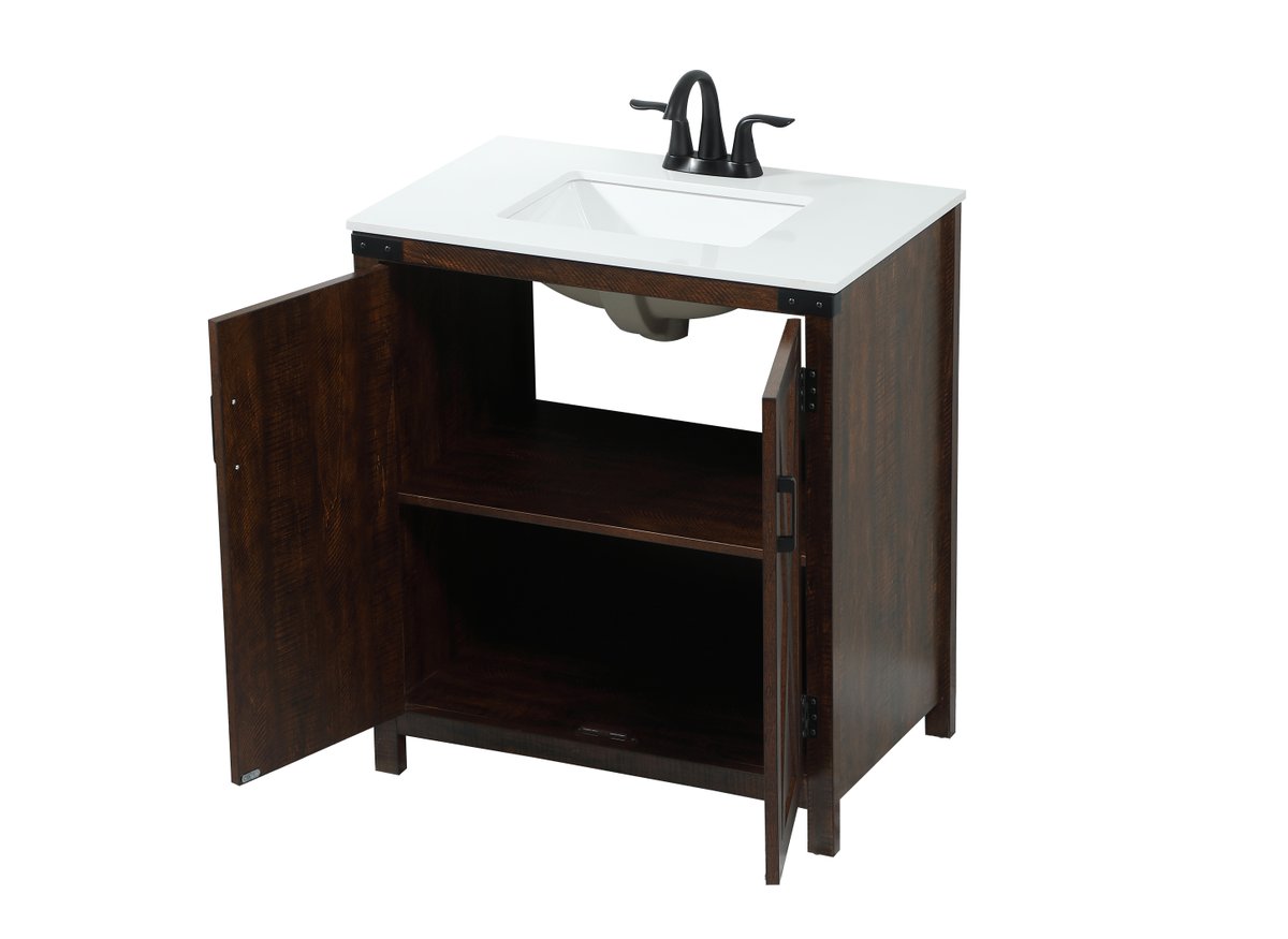 Grant 30" Single Bathroom Vanity Set