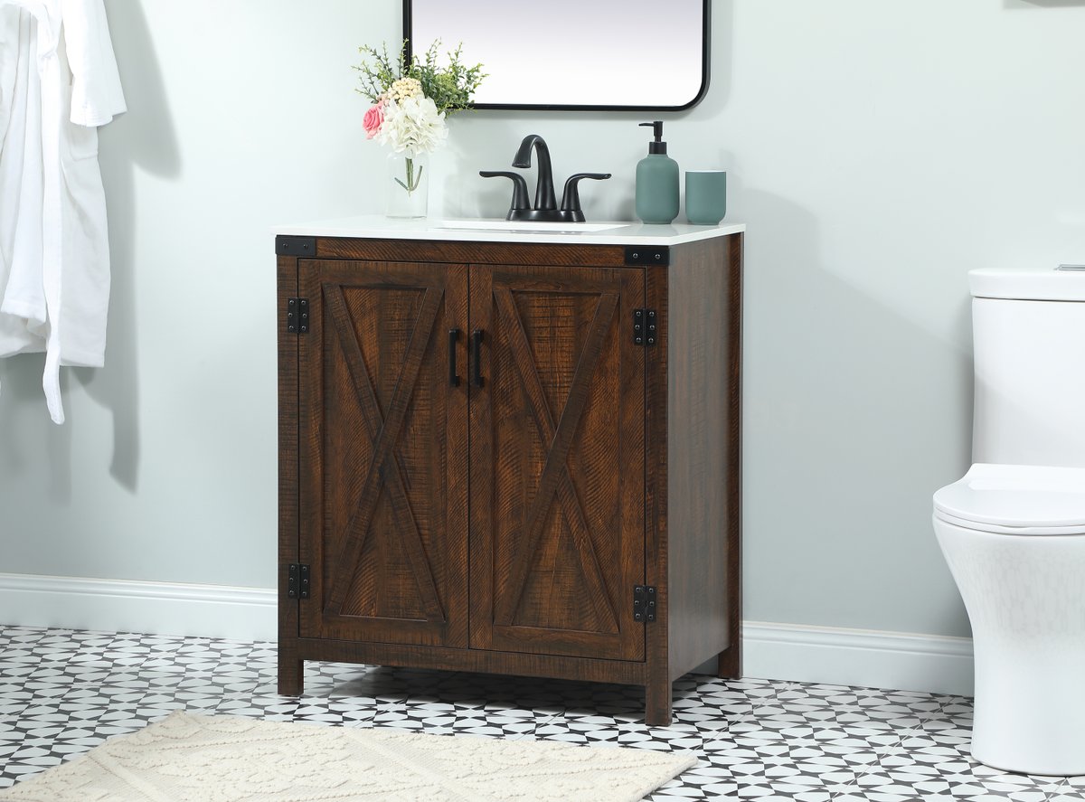 Grant 30" Single Bathroom Vanity Set