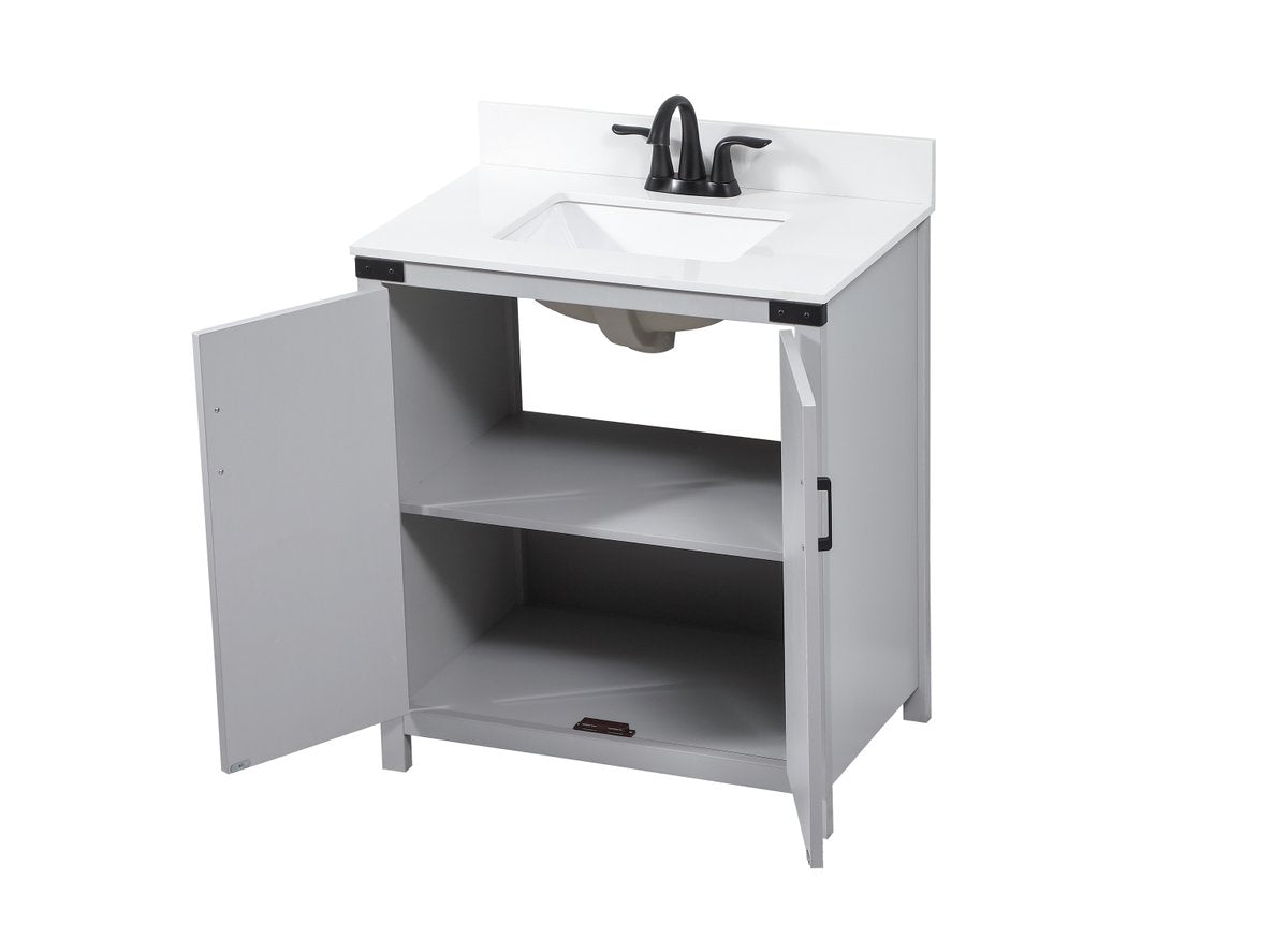 Grant 30" Single Bathroom Vanity Set