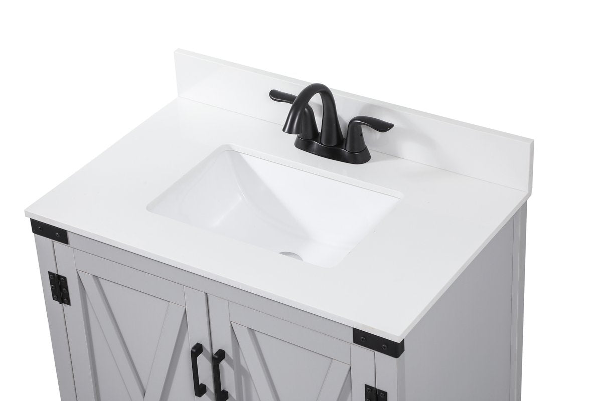 Grant 30" Single Bathroom Vanity Set