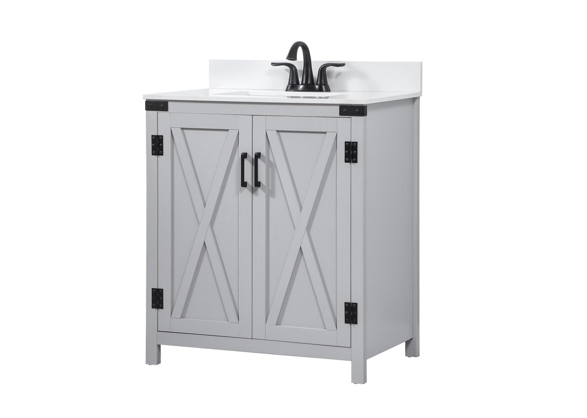 Grant 30" Single Bathroom Vanity Set