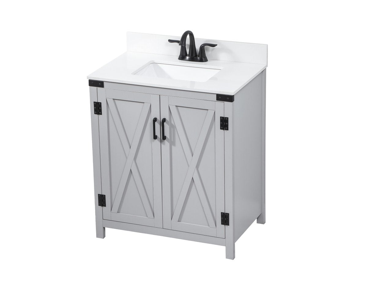 Grant 30" Single Bathroom Vanity Set
