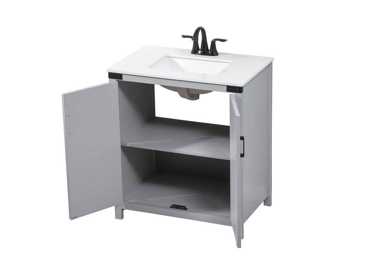 Grant 30" Single Bathroom Vanity Set