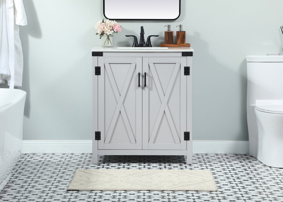 Grant 30" Single Bathroom Vanity Set
