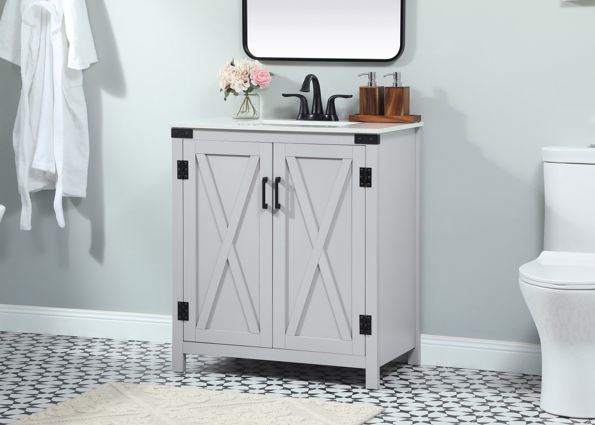 Grant 30" Single Bathroom Vanity Set