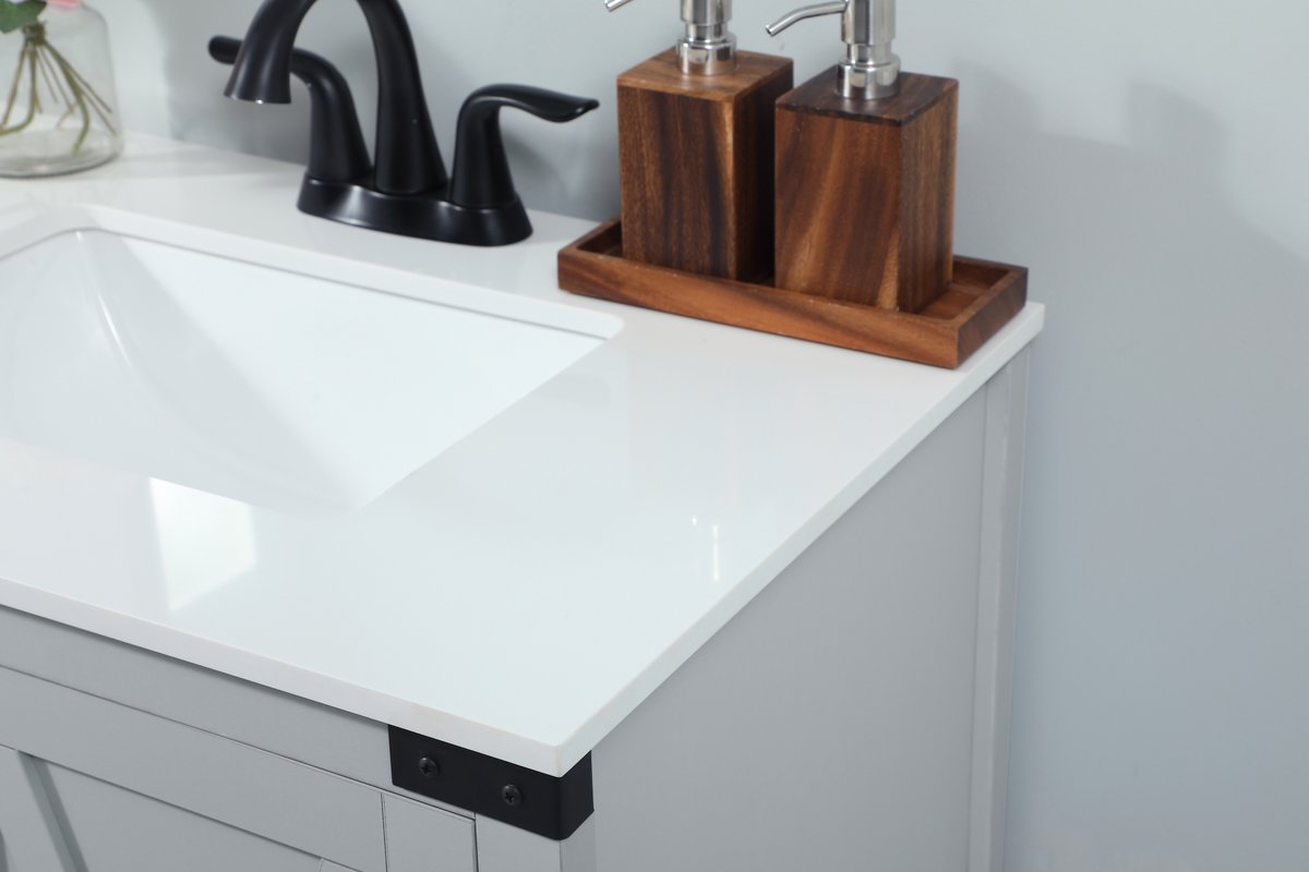 Grant 30" Single Bathroom Vanity Set