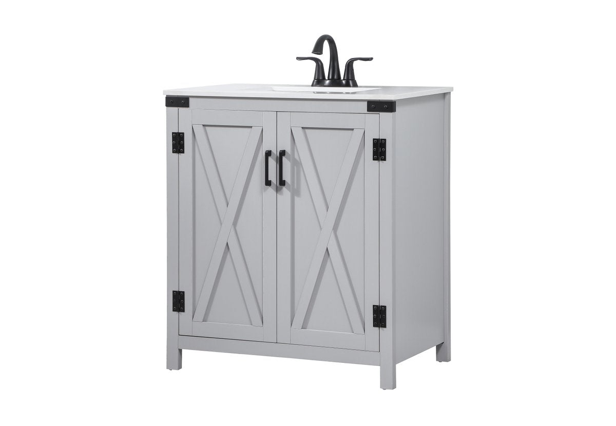 Grant 30" Single Bathroom Vanity Set