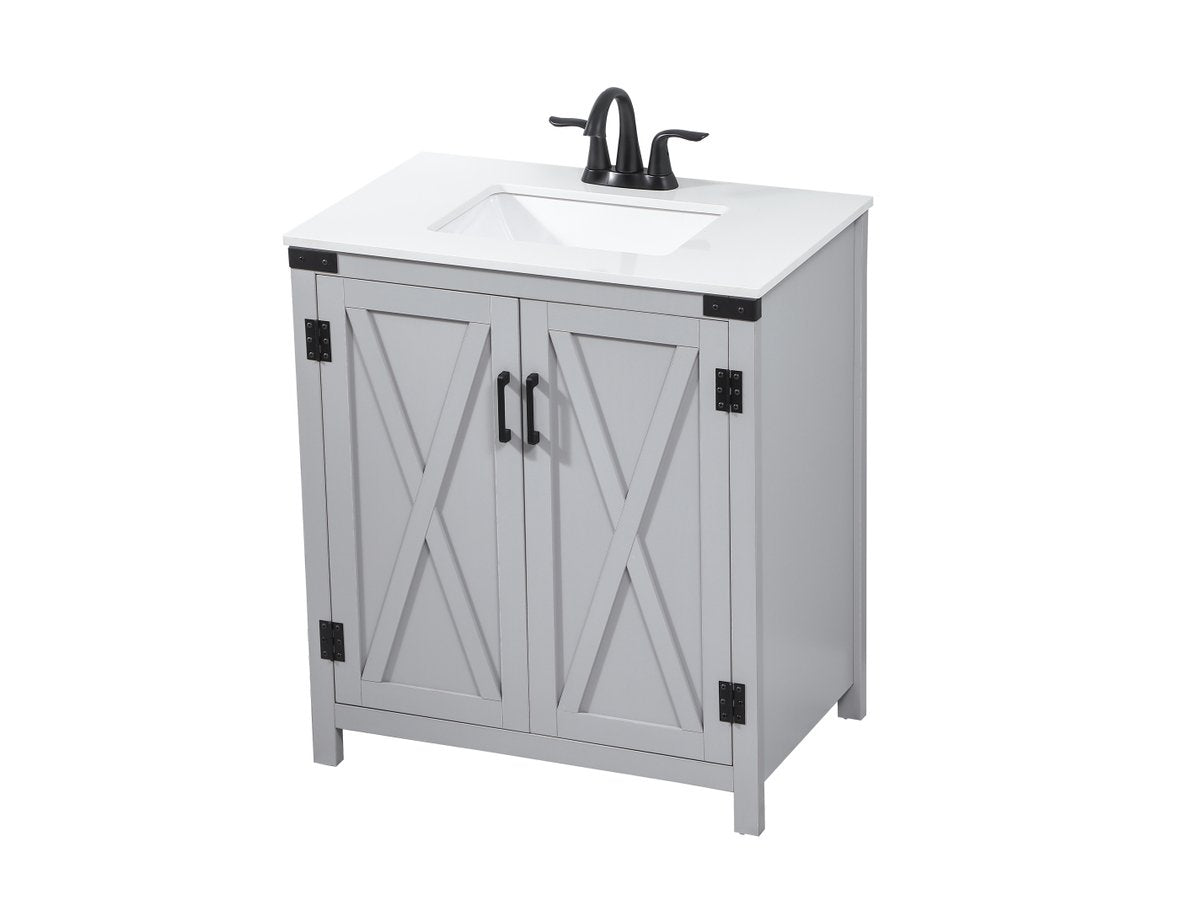 Grant 30" Single Bathroom Vanity Set