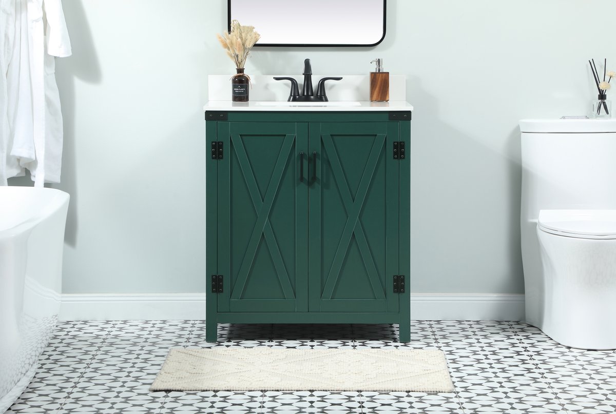 Grant 30" Single Bathroom Vanity Set