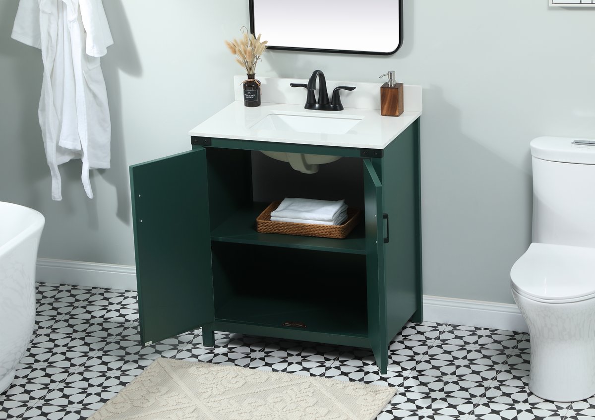 Grant 30" Single Bathroom Vanity Set
