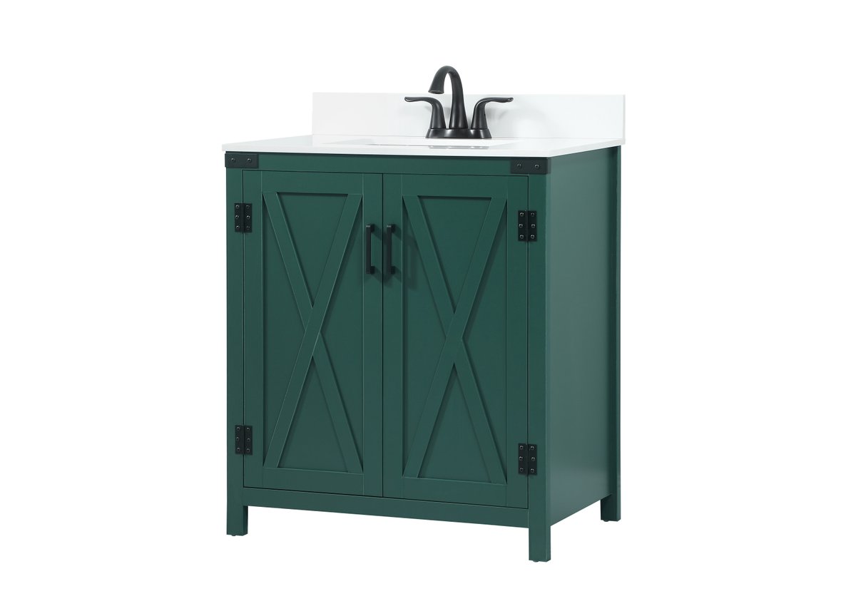 Grant 30" Single Bathroom Vanity Set
