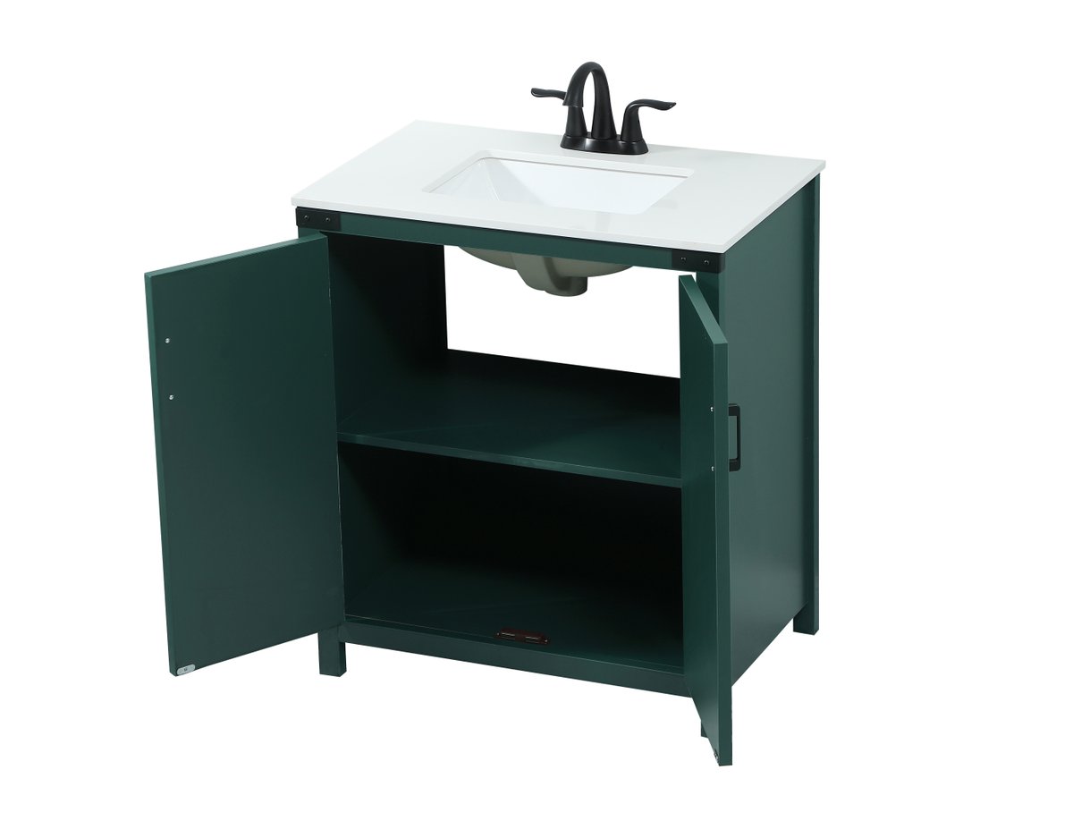 Grant 30" Single Bathroom Vanity Set