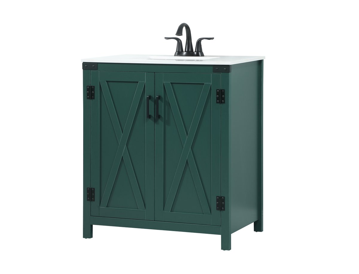 Grant 30" Single Bathroom Vanity Set