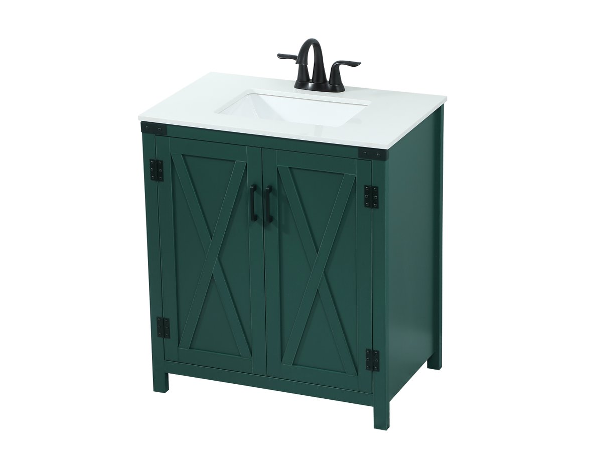 Grant 30" Single Bathroom Vanity Set