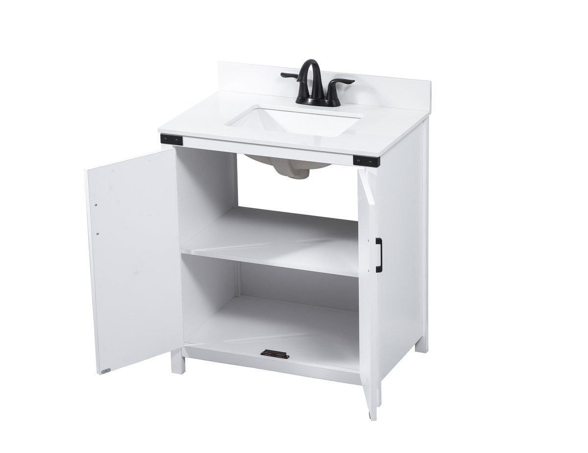Grant 30" Single Bathroom Vanity Set