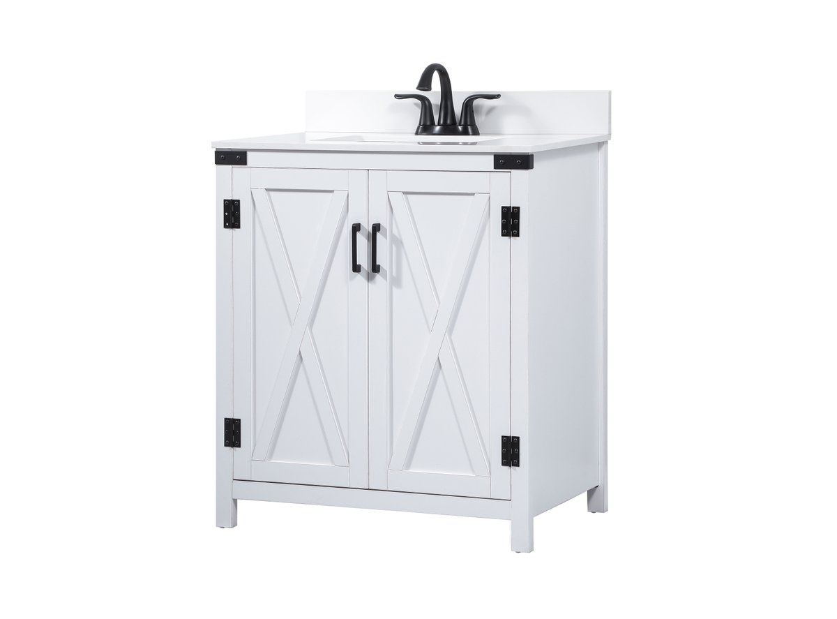 Grant 30" Single Bathroom Vanity Set