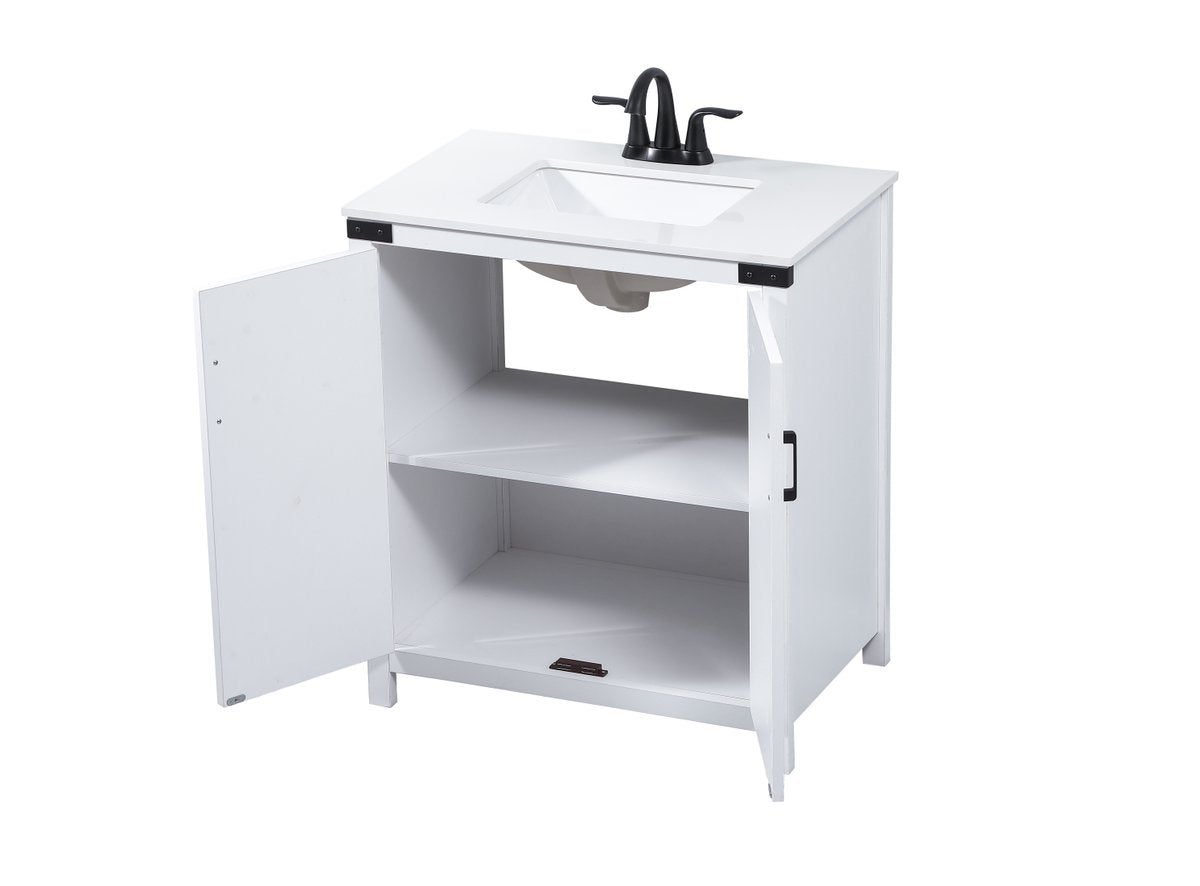 Grant 30" Single Bathroom Vanity Set