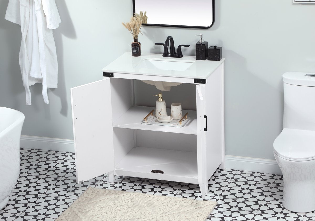 Grant 30" Single Bathroom Vanity Set