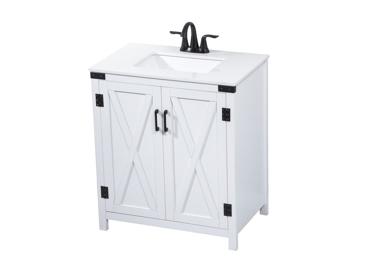 Grant 30" Single Bathroom Vanity Set