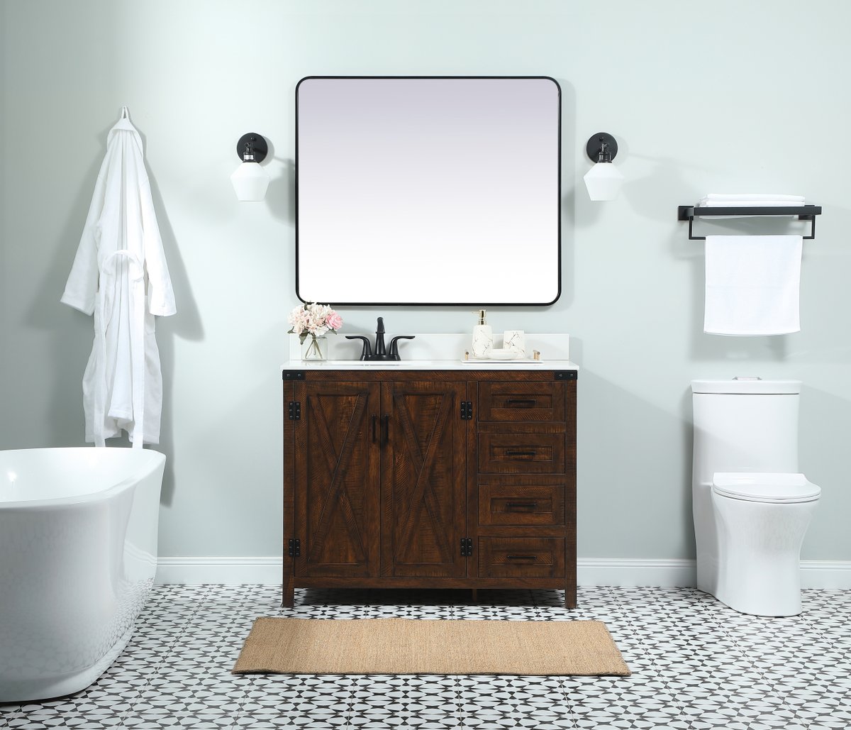 Grant 42" Single Bathroom Vanity Set