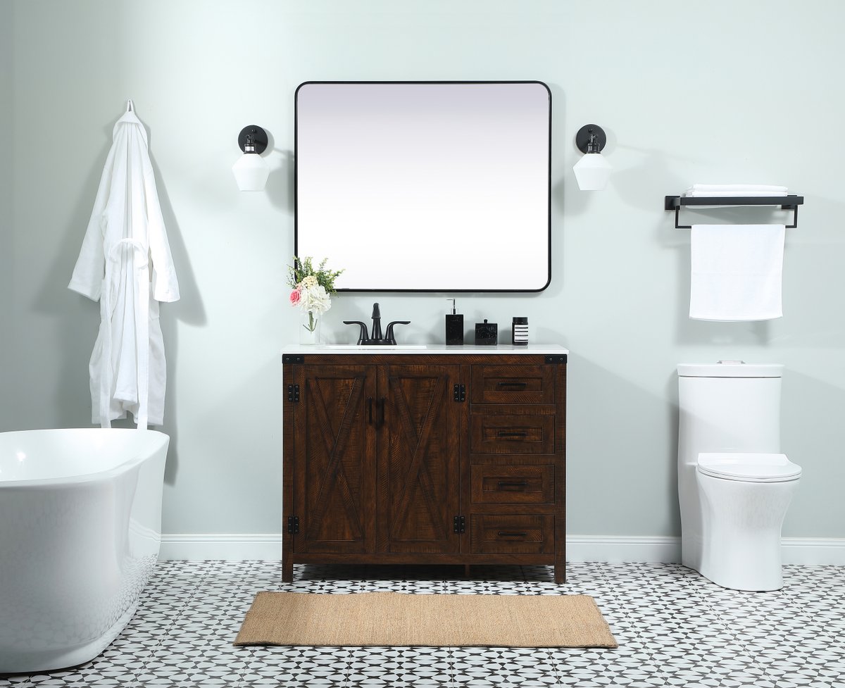 Grant 42" Single Bathroom Vanity Set