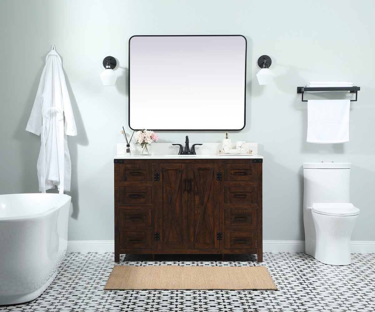 Grant 48" Single Bathroom Vanity Set