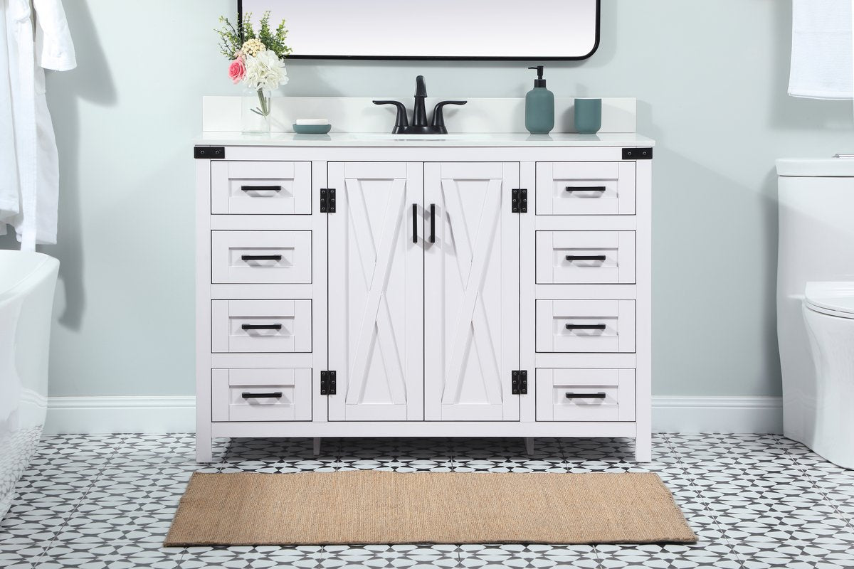 Grant 48" Single Bathroom Vanity Set