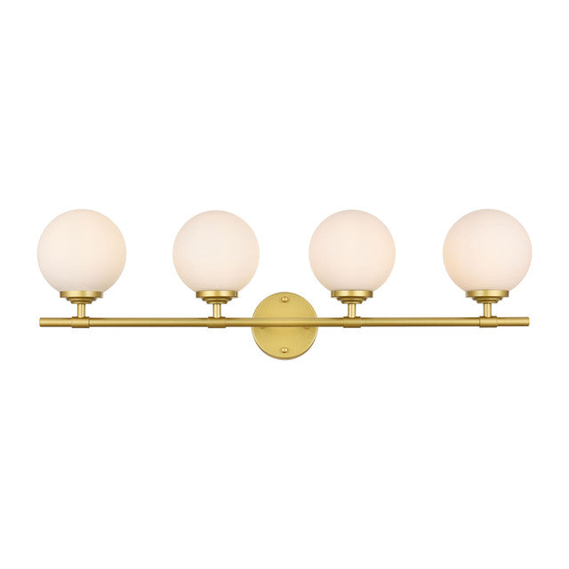 Elegant Lighting Ansley 4 Light 33" Vanity Light