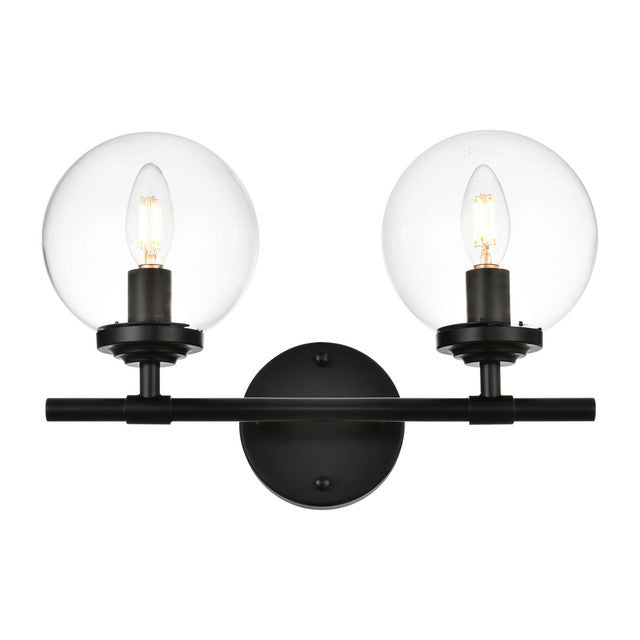 Elegant Lighting Ingrid 2 Light 15" Vanity Light