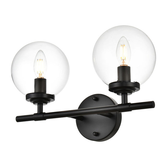 Elegant Lighting Ingrid 2 Light 15" Vanity Light