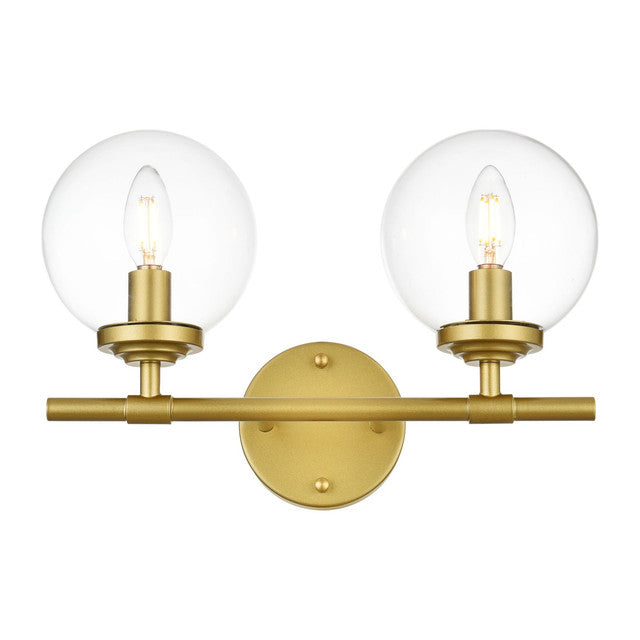 Elegant Lighting Ingrid 2 Light 15" Vanity Light