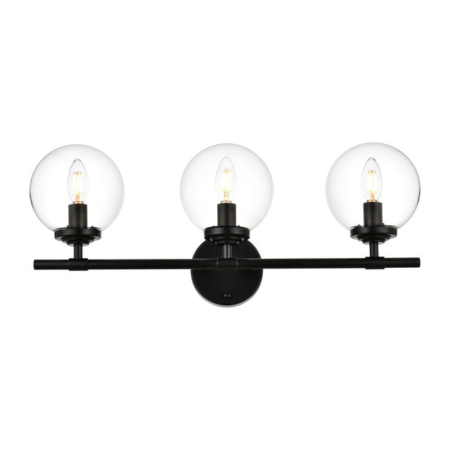 Elegant Lighting Ingrid 3 Light 24" Vanity Light