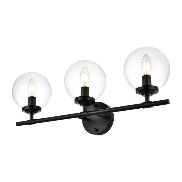 Elegant Lighting Ingrid 3 Light 24" Vanity Light