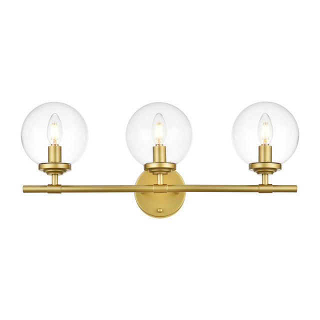 Elegant Lighting Ingrid 3 Light 24" Vanity Light