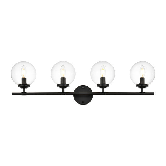 Elegant Lighting Ingrid 4 Light 33" Vanity Light