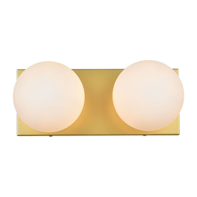 Elegant Lighting Jaylin 2 Light 14" Vanity Light