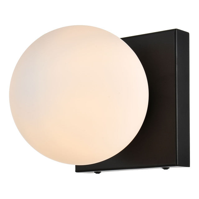 Elegant Lighting Jaylin 1 Light 6" Vanity Light