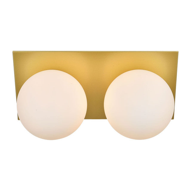 Elegant Lighting Jillian 2 Light 14" Vanity Light