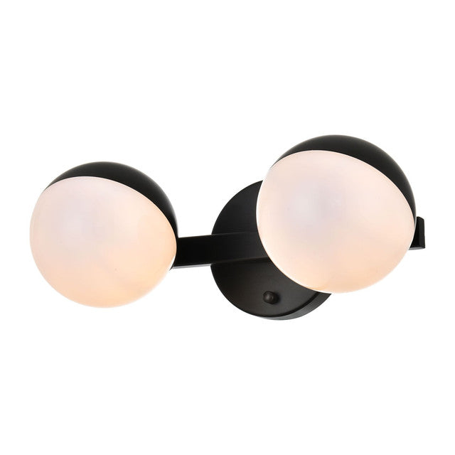 Elegant Lighting Majesty 2 Light 13" Vanity Light
