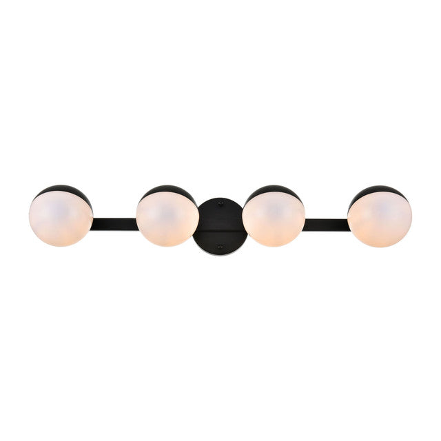 Elegant Lighting Majesty 4 Light 29" Vanity Light